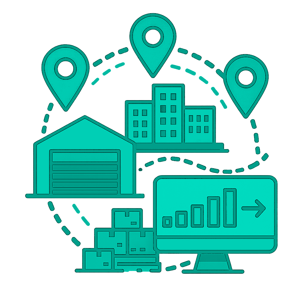 情報連携の遅延のイメージ