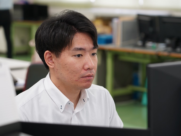 設計開発職（機械） 作業シーン