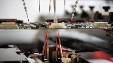 フライングプローブテスタ APT-2600FDの針